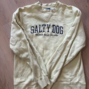 Medium Salty Dog Cafe Sweatshirt Yellow